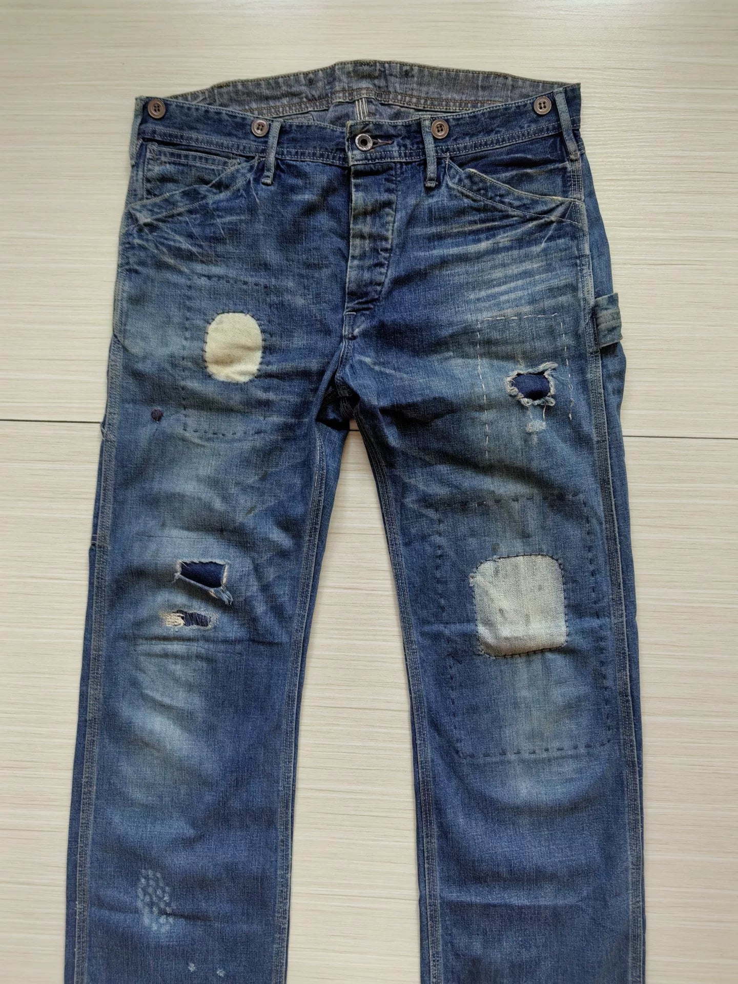 rrl double rl vintage denim pants