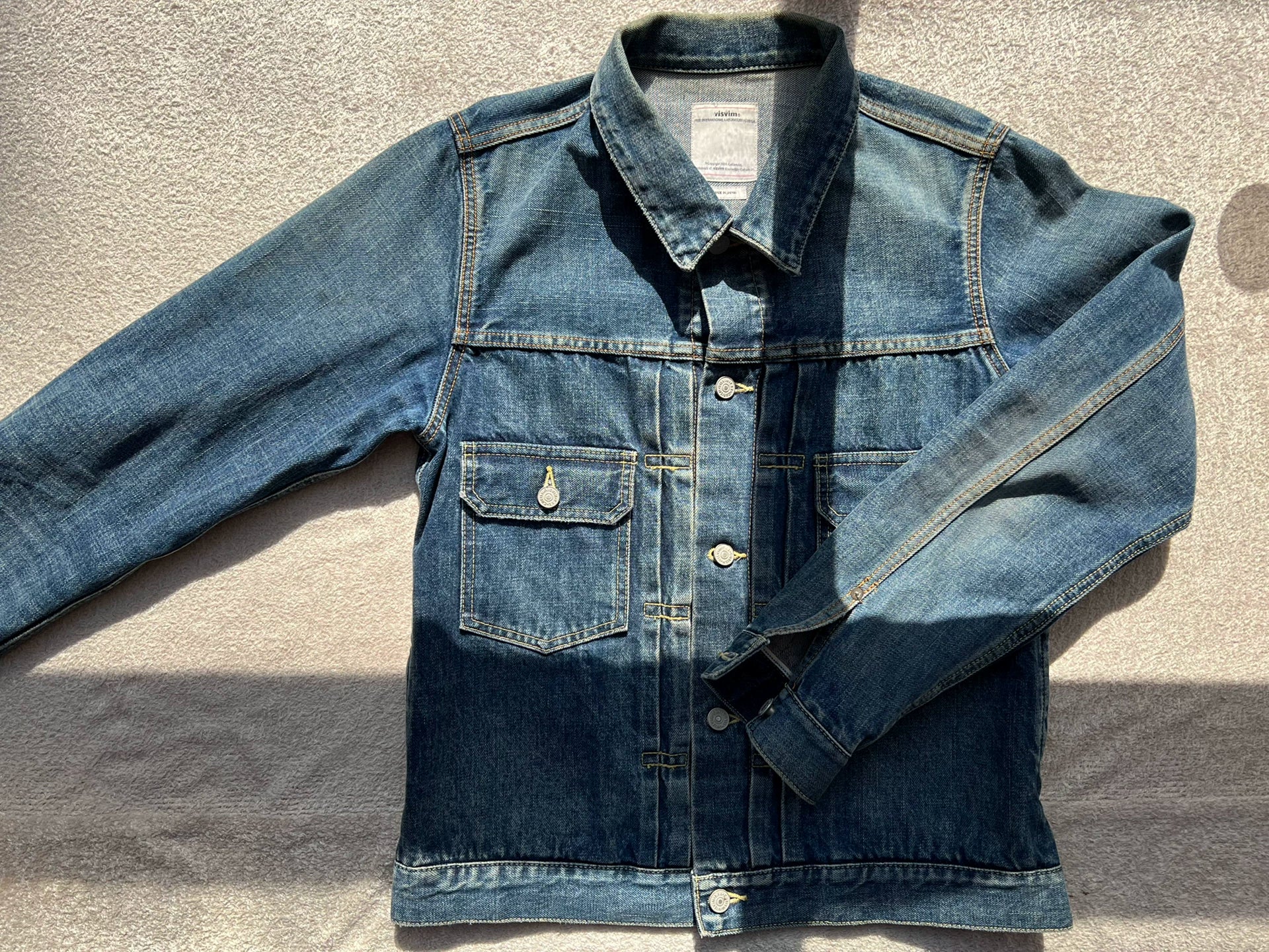 visvim 101 JKT DAMAGED 18ss
