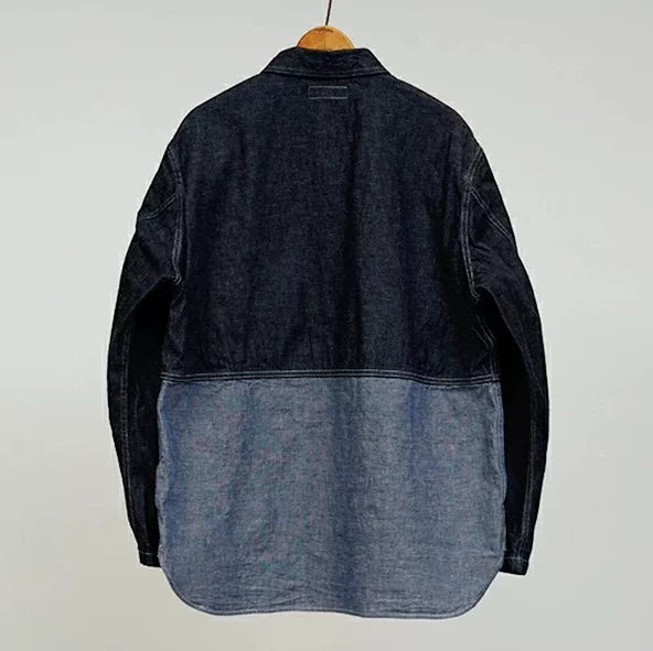 Nigel Cabourn Utility Vintage Denim Shirt