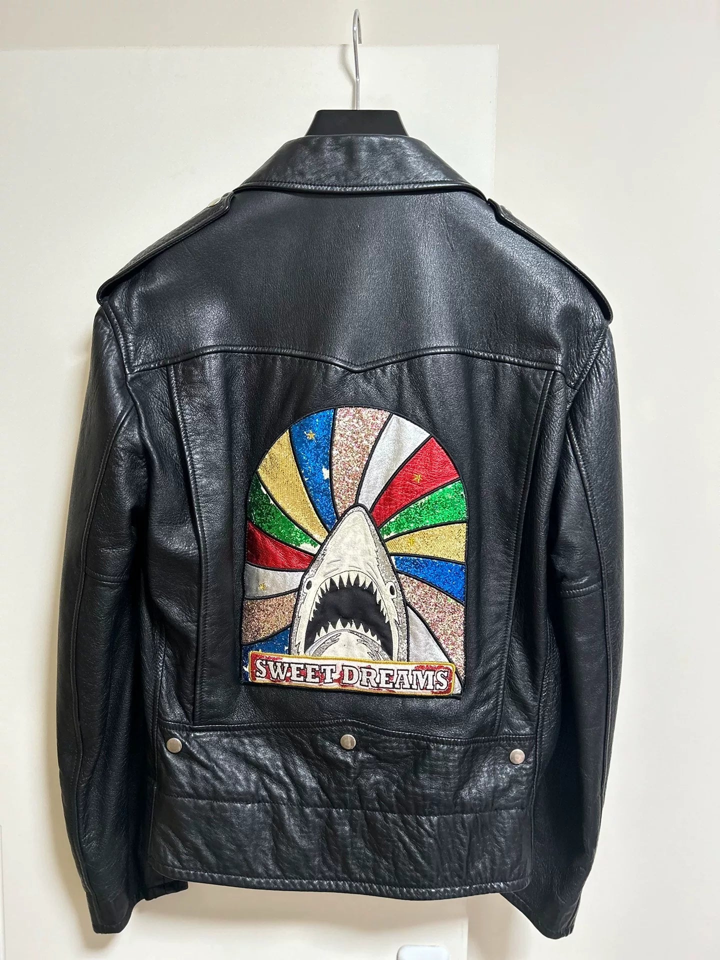 Saint Laurent Shark Leather Jacket