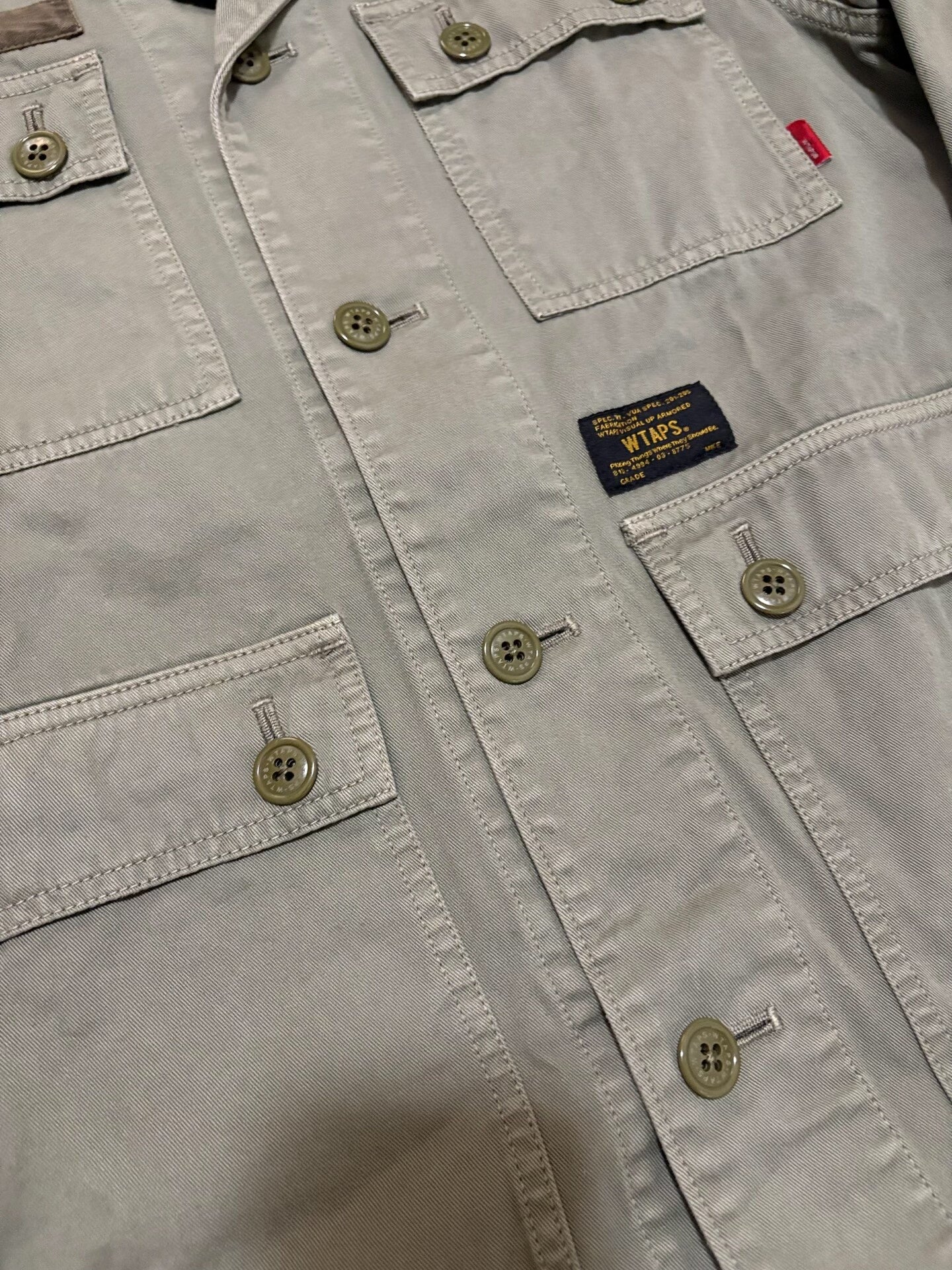 WTAPS JUNGLE 13SS Waxed Shirt Jacket