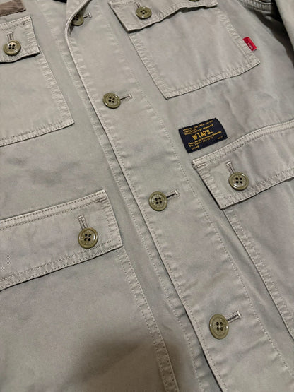 WTAPS JUNGLE 13SS Waxed Shirt Jacket