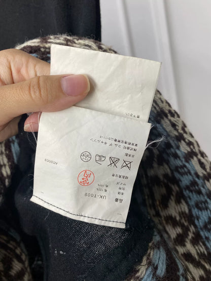 junya watanabe ethnic wool vest size S