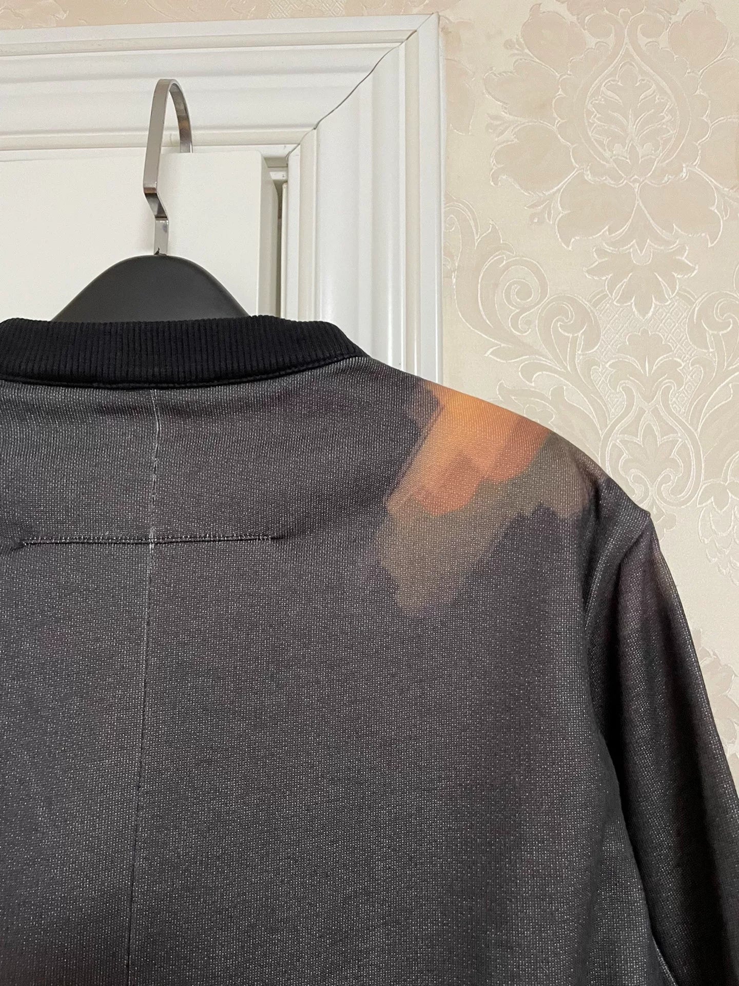 givenchy dog print fleece sweatshirt large