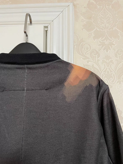 givenchy dog print fleece sweatshirt large