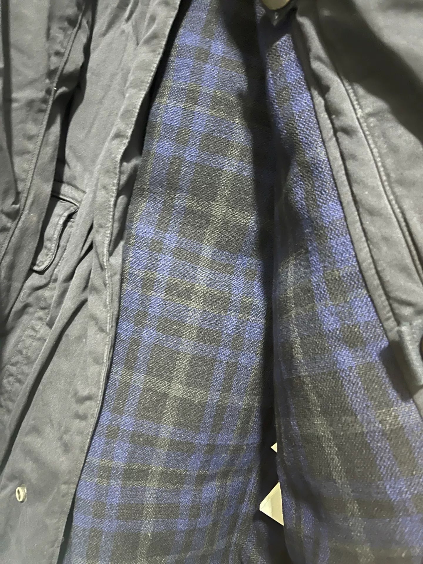 VISVIM BLACK KITE COAT 24AW