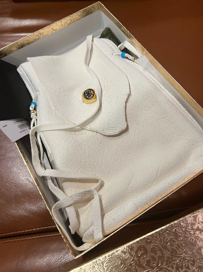 Undercover White Deer Leather Bag