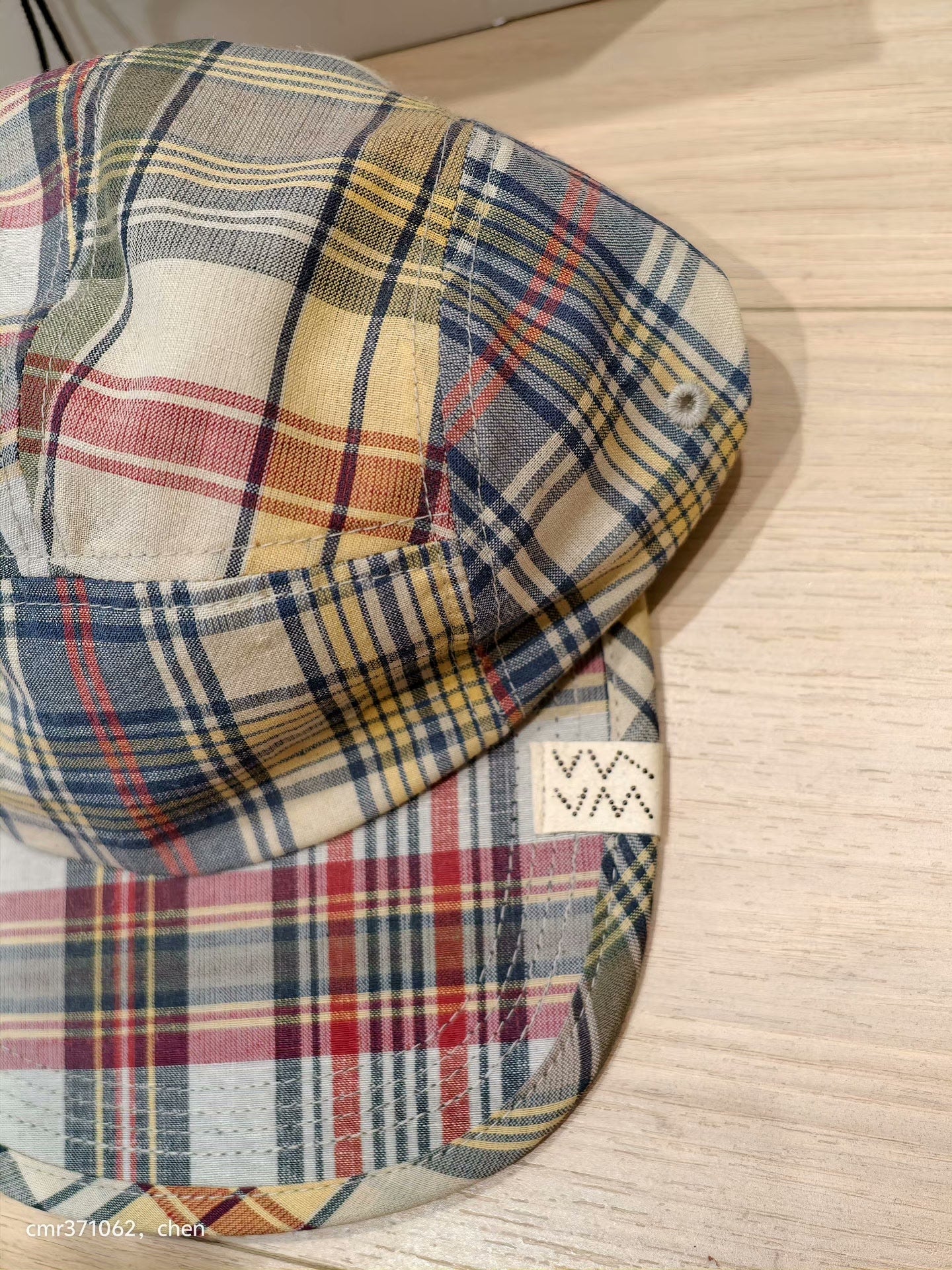 VISVIM 23SS CAMP CAP MADRAS