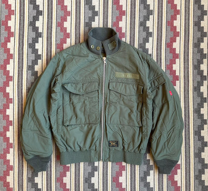 WTAPS Military Style Nylon Flight Jacket