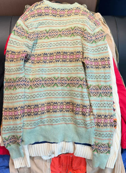 Ralph Lauren Wool Blend Fair Isle Sweater