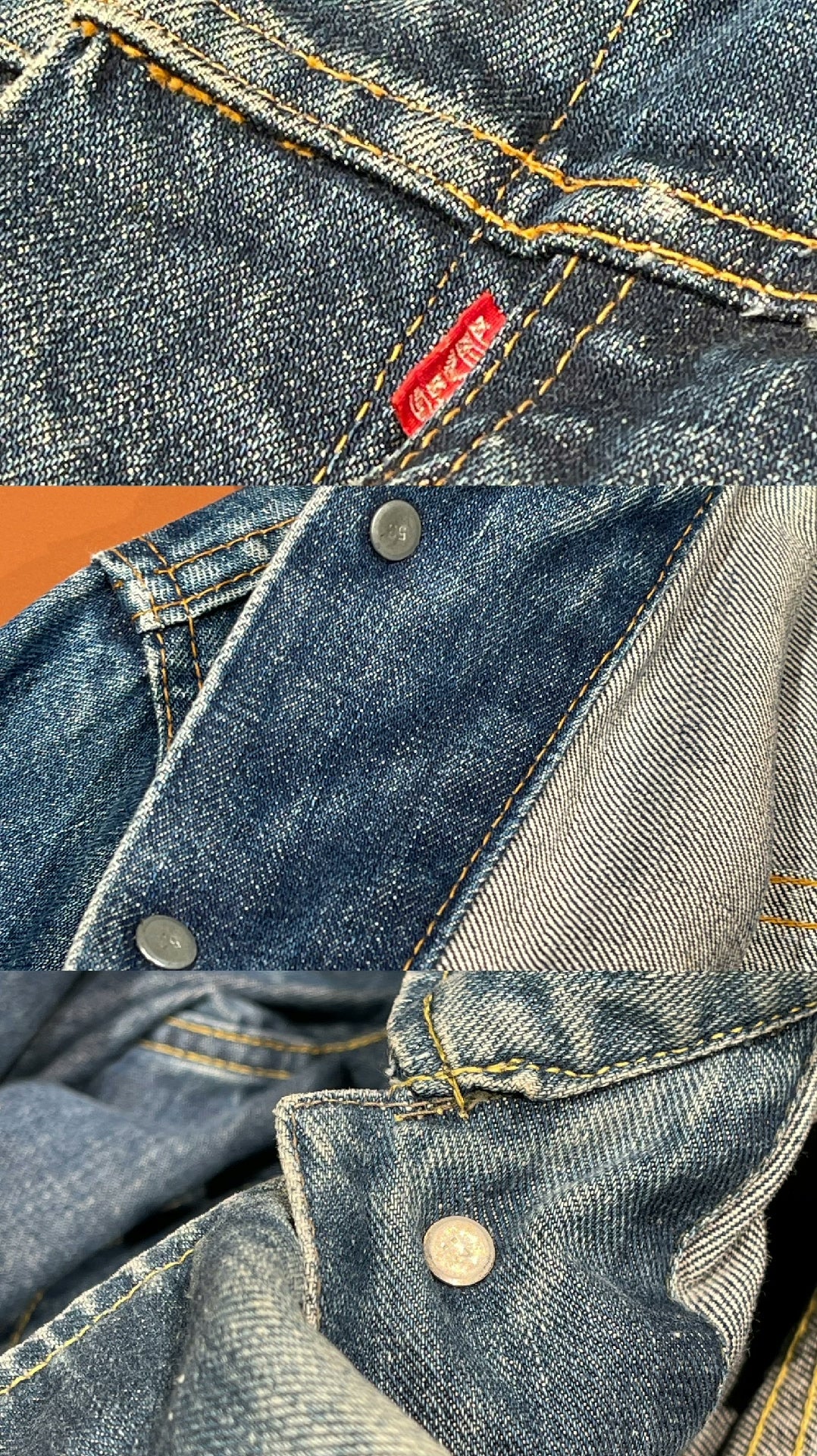 Levi's Vintage Back Patch Denim Jacket