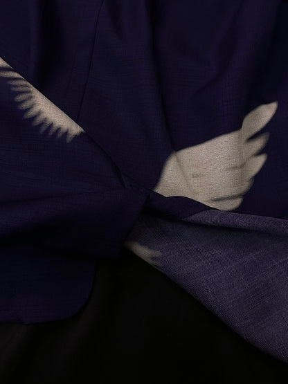 yohji yamamoto wings design outerwear jacket