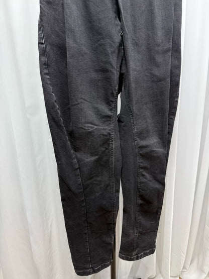 stylish foldable washed denim pants