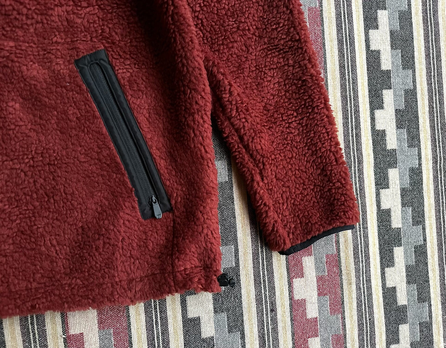 burton mine77 italian sherpa hoodie