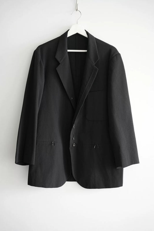 Yohji Yamamoto Water Drop Zip Blazer