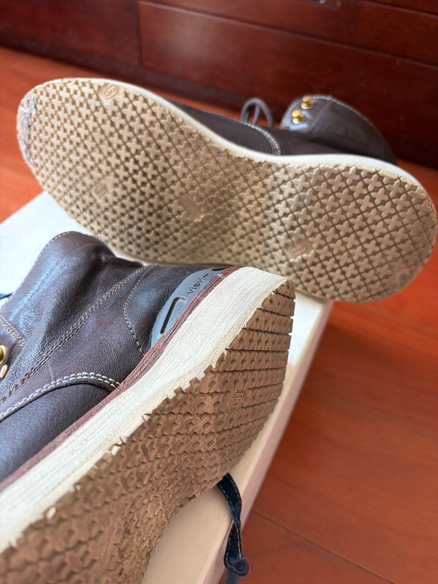 Visvim Folk Kngr Dark Brown Boots