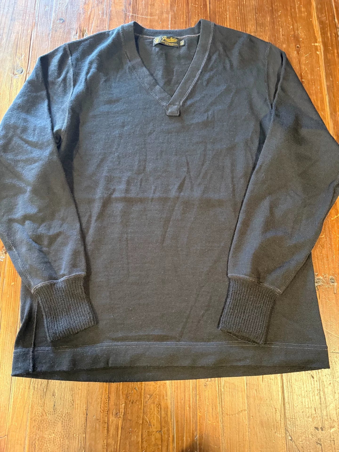 Freewheelers PowerWear V-neck Knit Sweater