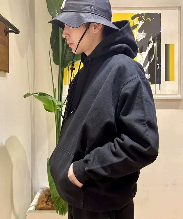 BEAMS Cotton Loose Fleece Hoodie