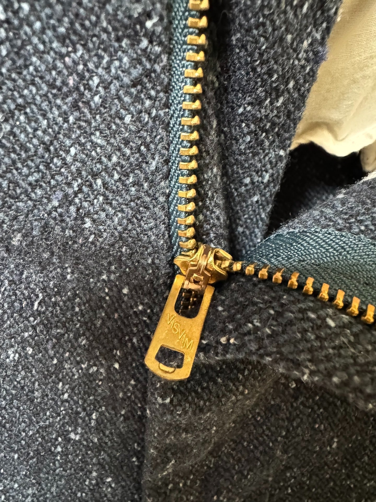 visvim High Water Slacks Melange Wool