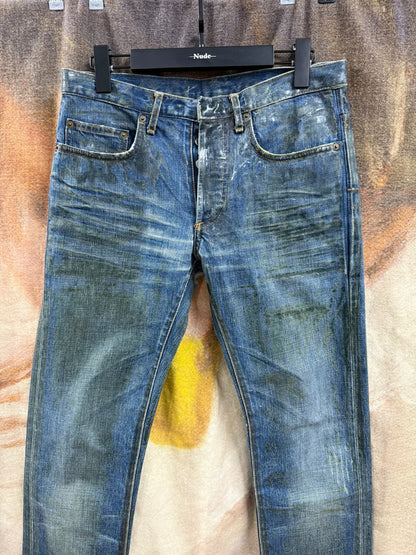 Dior Homme Waxed Denim Pants