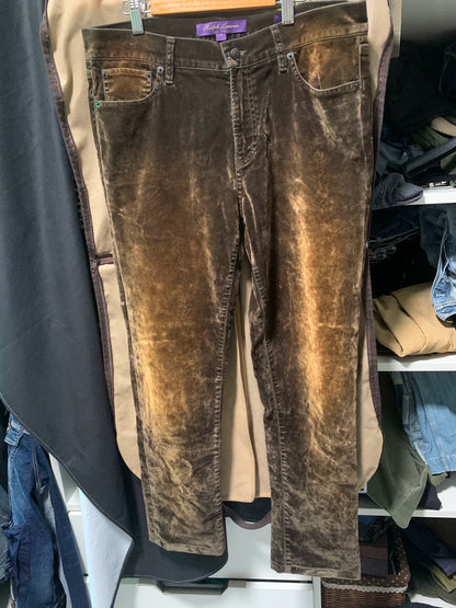 ralph lauren 50th anniversary velvet pants