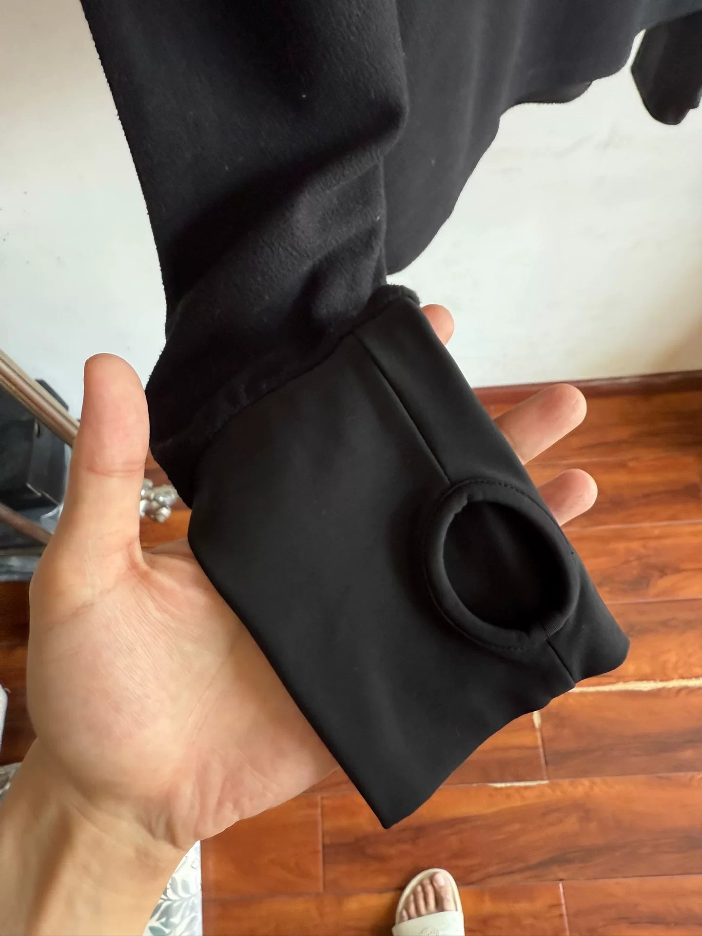 Prada Fleece Hoodie with Red Logo