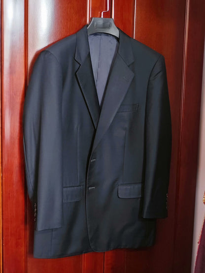 Zegna Trofeo Black Wool Blazer