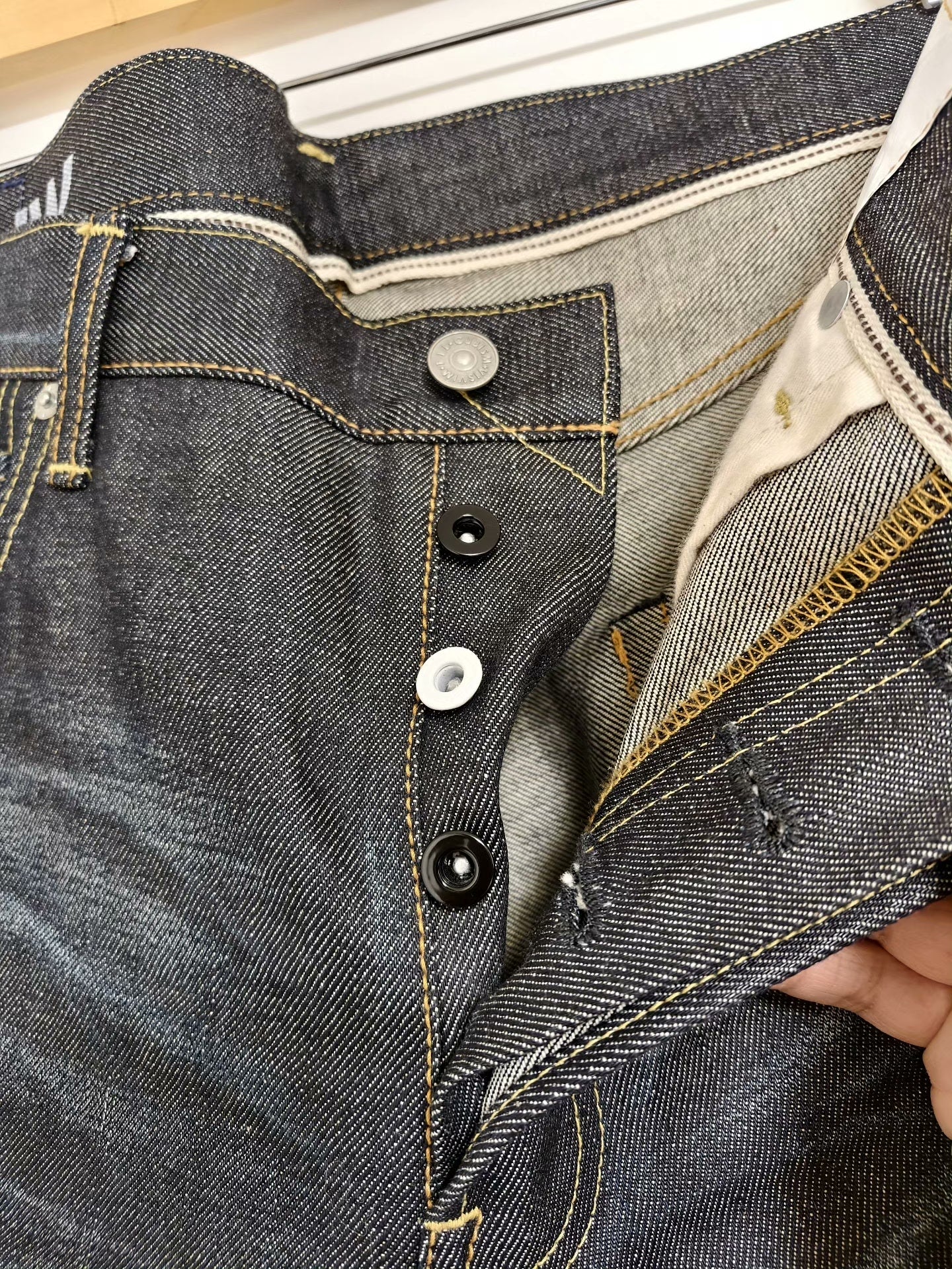 Visvim 13SS NW Washed Denim Jeans