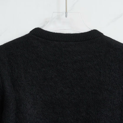 Saint Laurent Men's Classic Round Neck Sweater