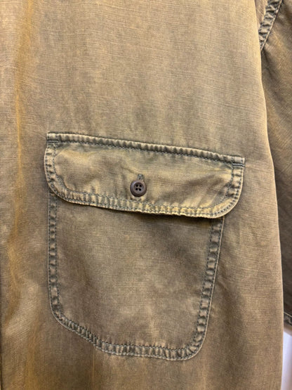 Beams 25SS Acetate Washed Shirt