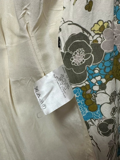 antique linen silk coat by casey vidalenc