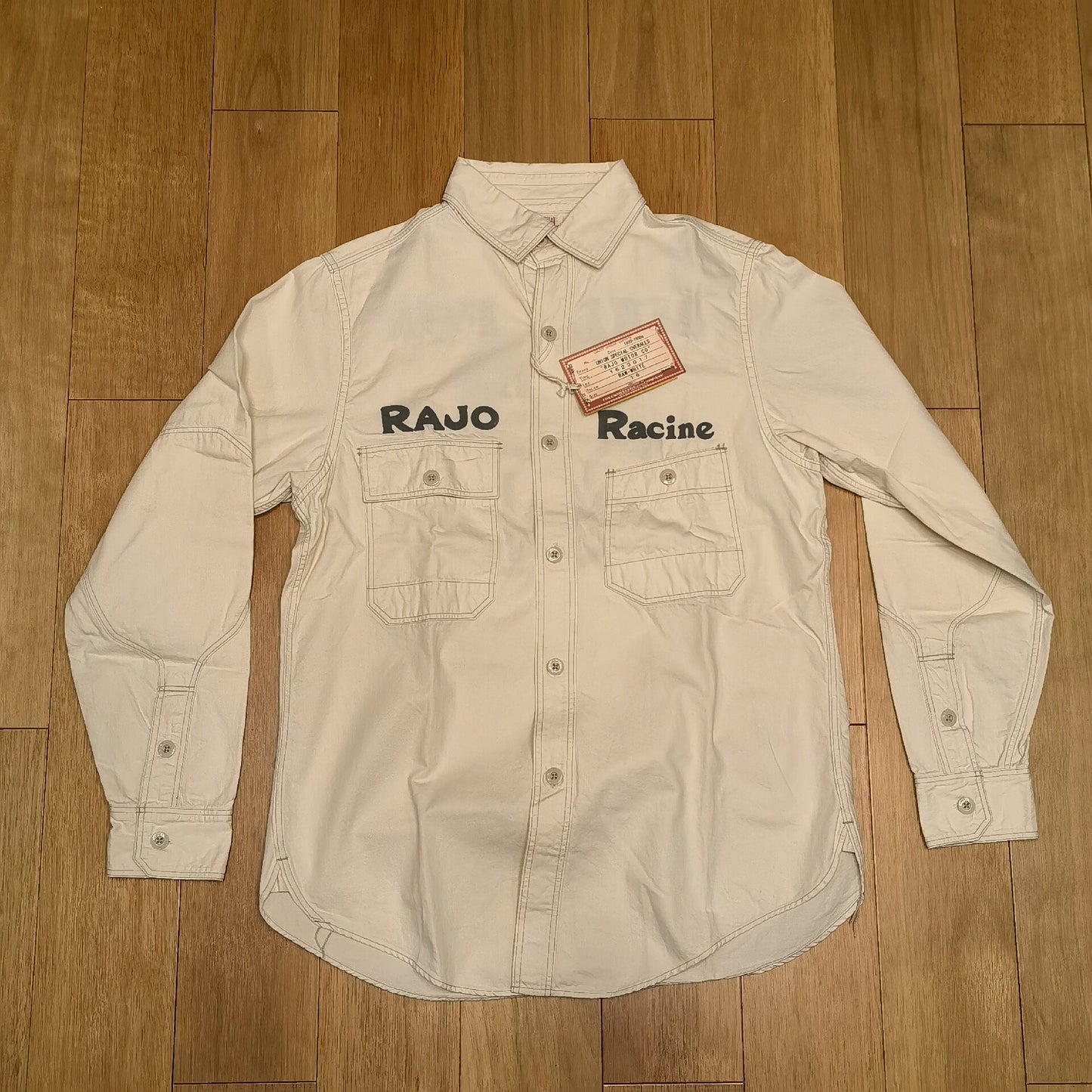 vintage Frontry Spec Olive Green Shirt