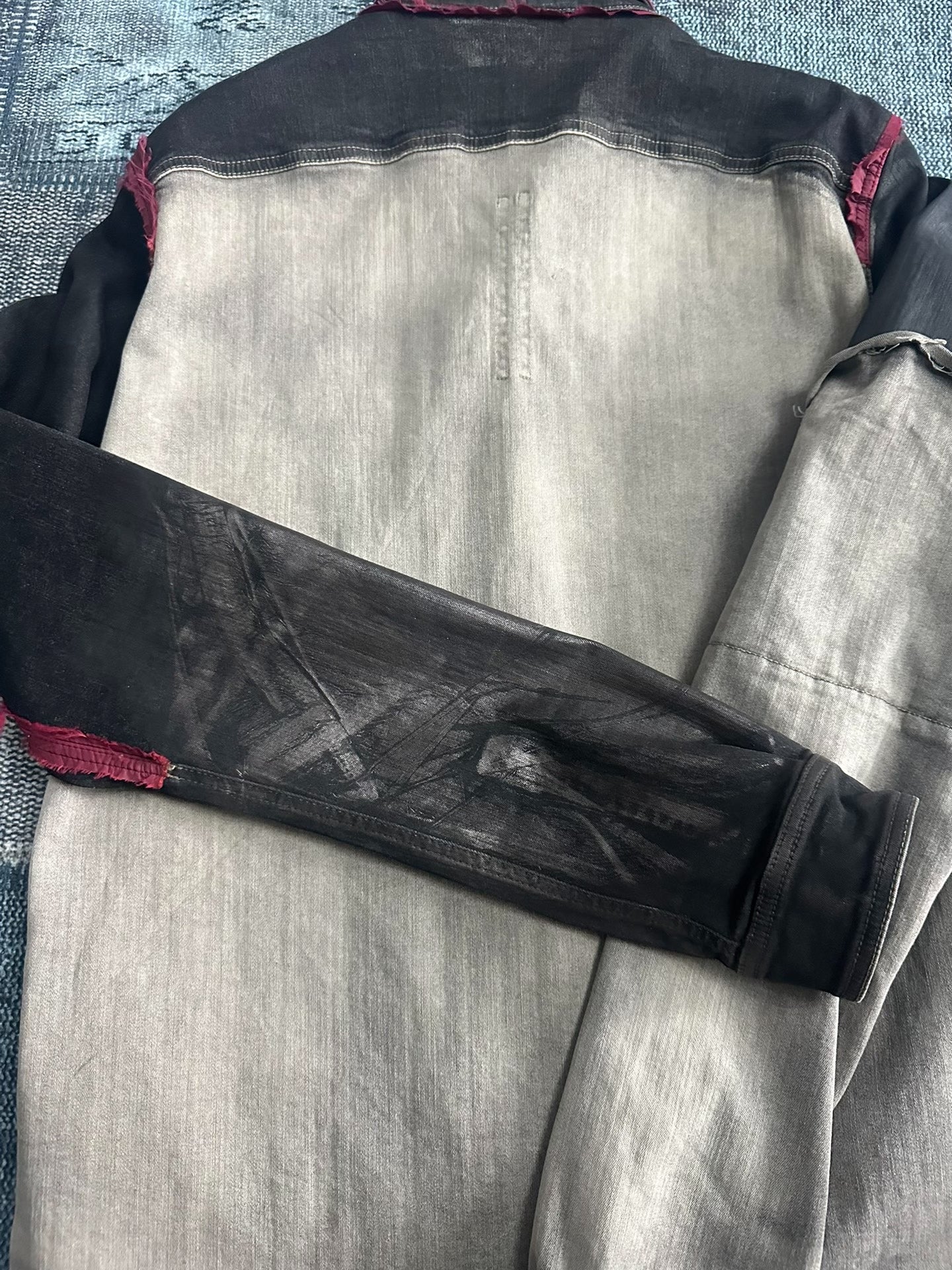 Rick Owens Waxed Panel Jacket