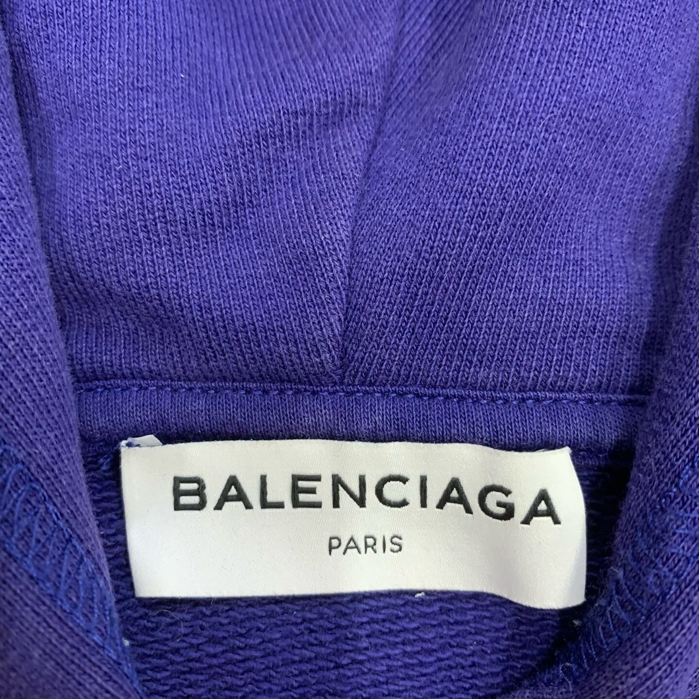 balenciaga purple hoodie with waves design