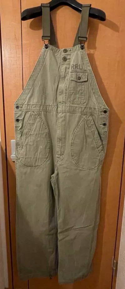 Double RL RRL Bennett Military Overall