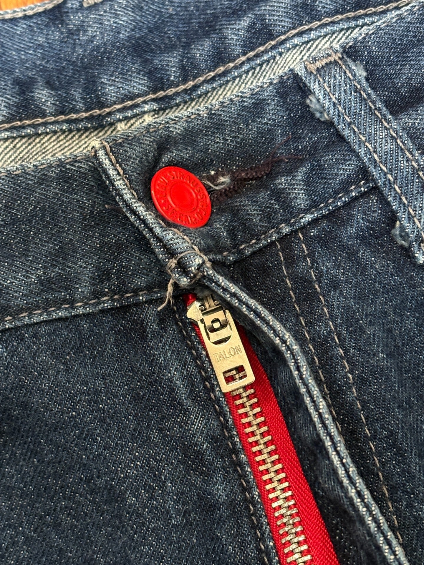 Levi's Fenom Red Flash Unwashed Jeans