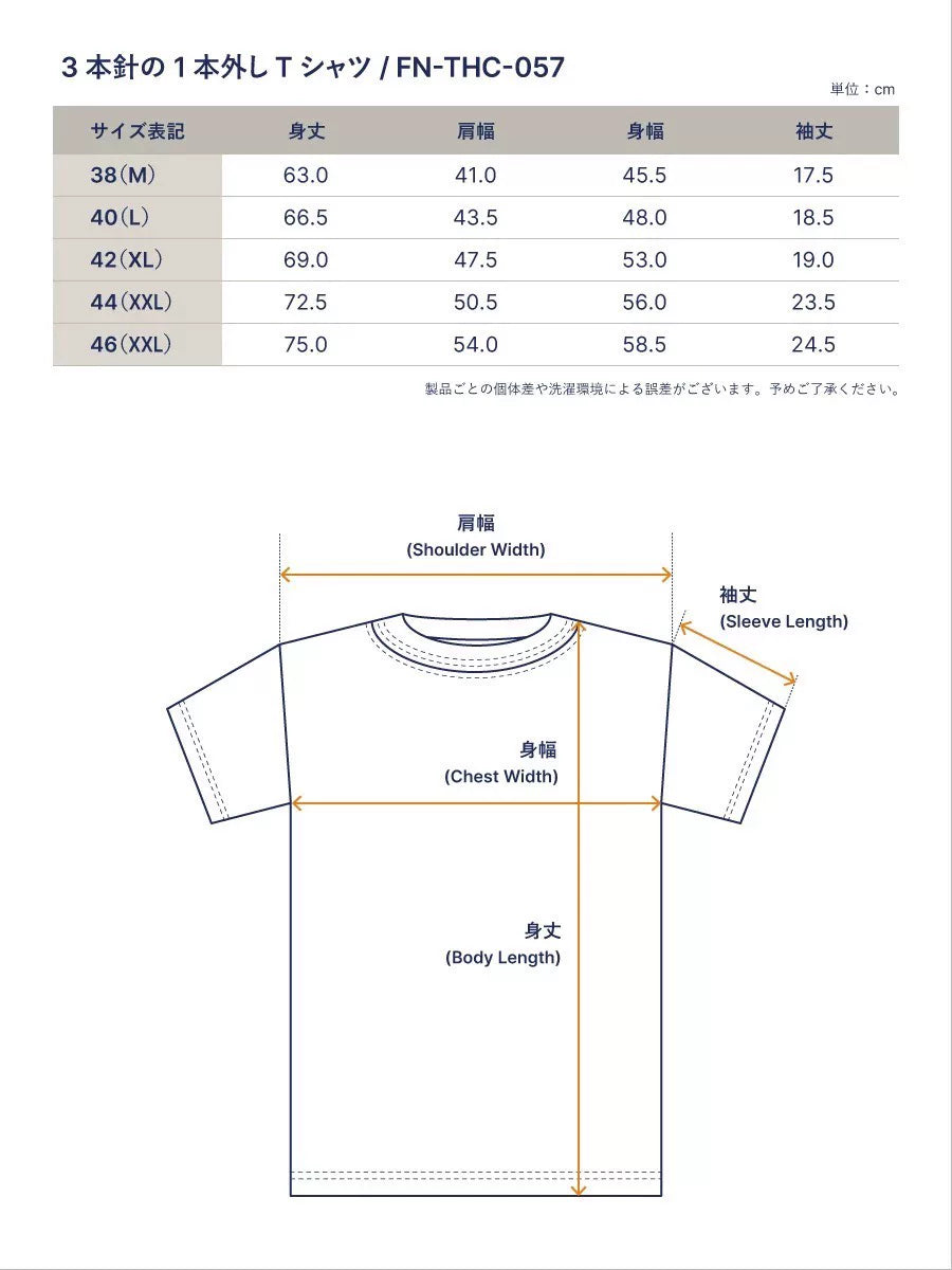 THE FLAT HEAD Vintage Print Reinforced Collar Tee Japan
