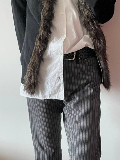 Junya Watanabe Wool Striped Trousers 2015