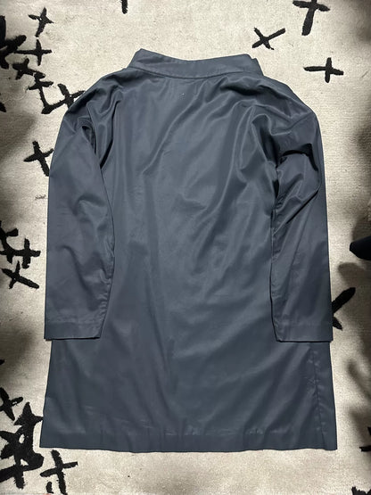 hussein chalayan structured sleeve shirt coat