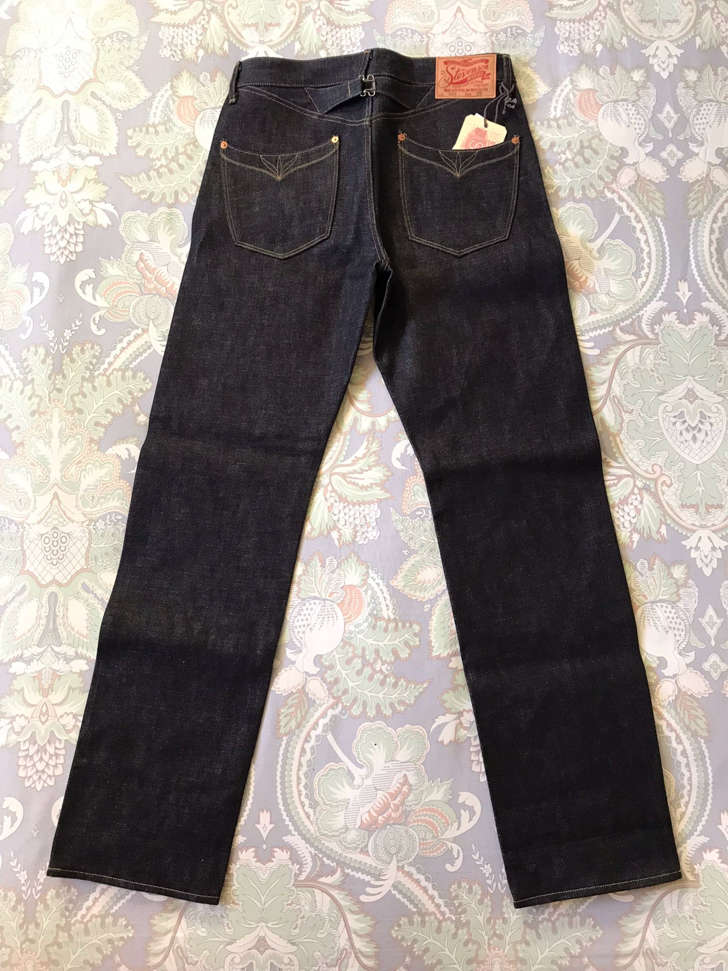 Stevenson Overall 350 Raw Denim Jeans