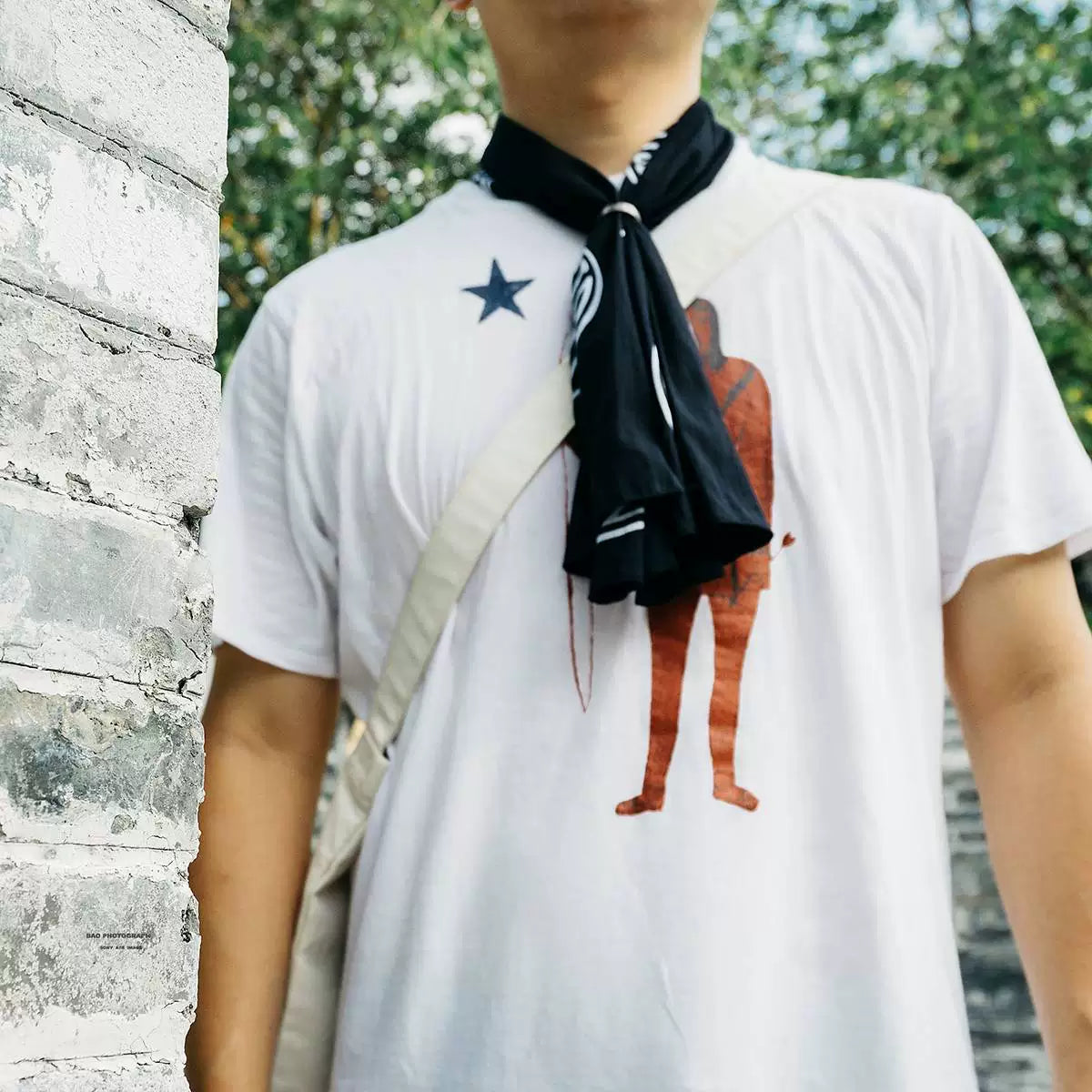 visvim indian print vintage tee shirt