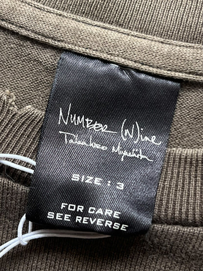 Number Nine Patti Smith Short Sleeve Tee