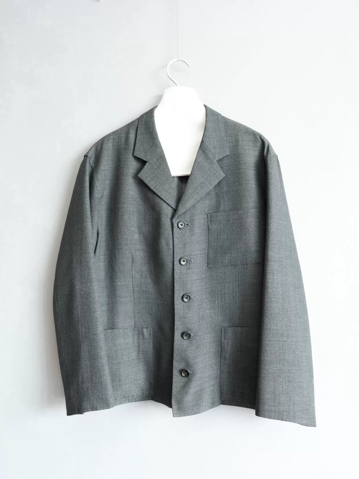 Yohji Yamamoto 93SS 5B Gray Jacket