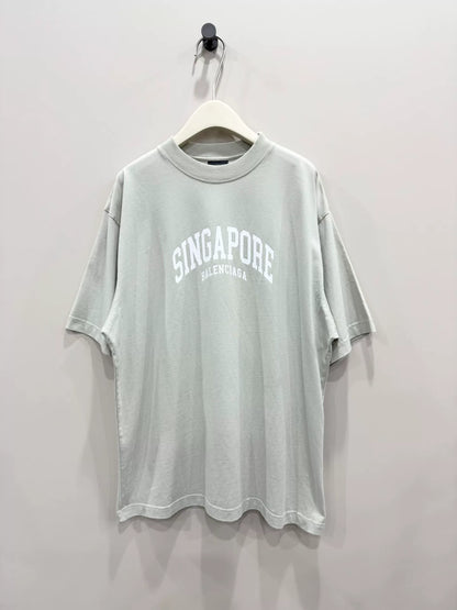 balenciaga singapore limited edition short sleeve shirt