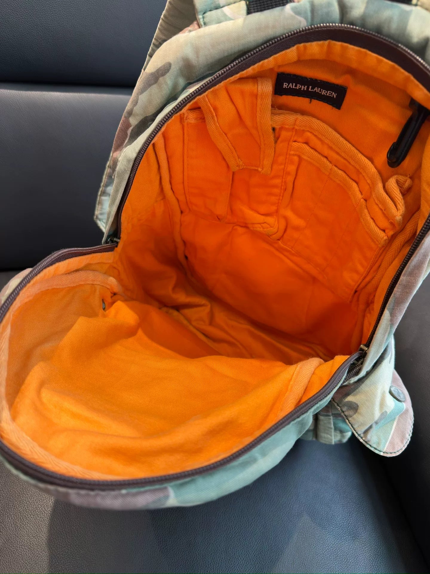 Ralph Lauren Vintage Camo Backpack