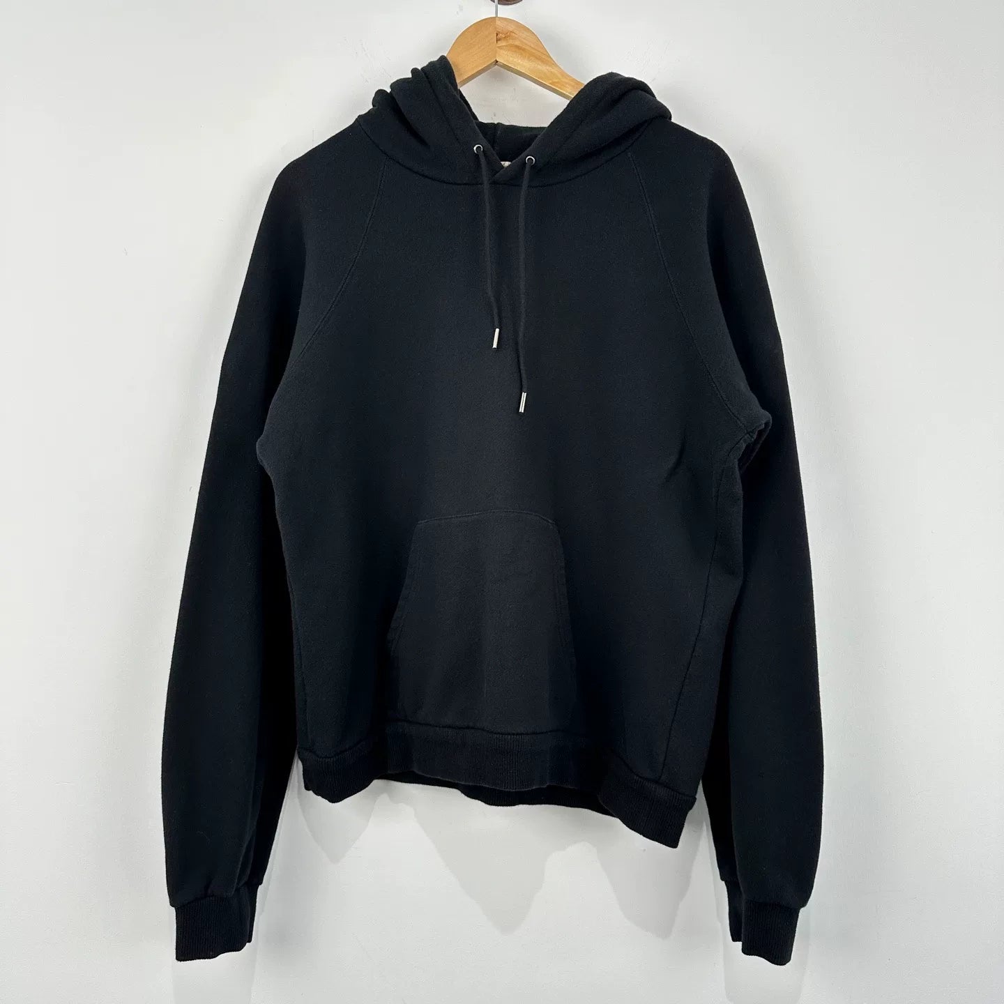 Celine Logo Print Hoodie in Black