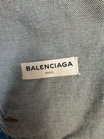 Balenciaga Oversized Denim Jacket Size 40