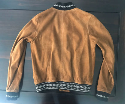 Saint Laurent Men's Suede Leather Jacket