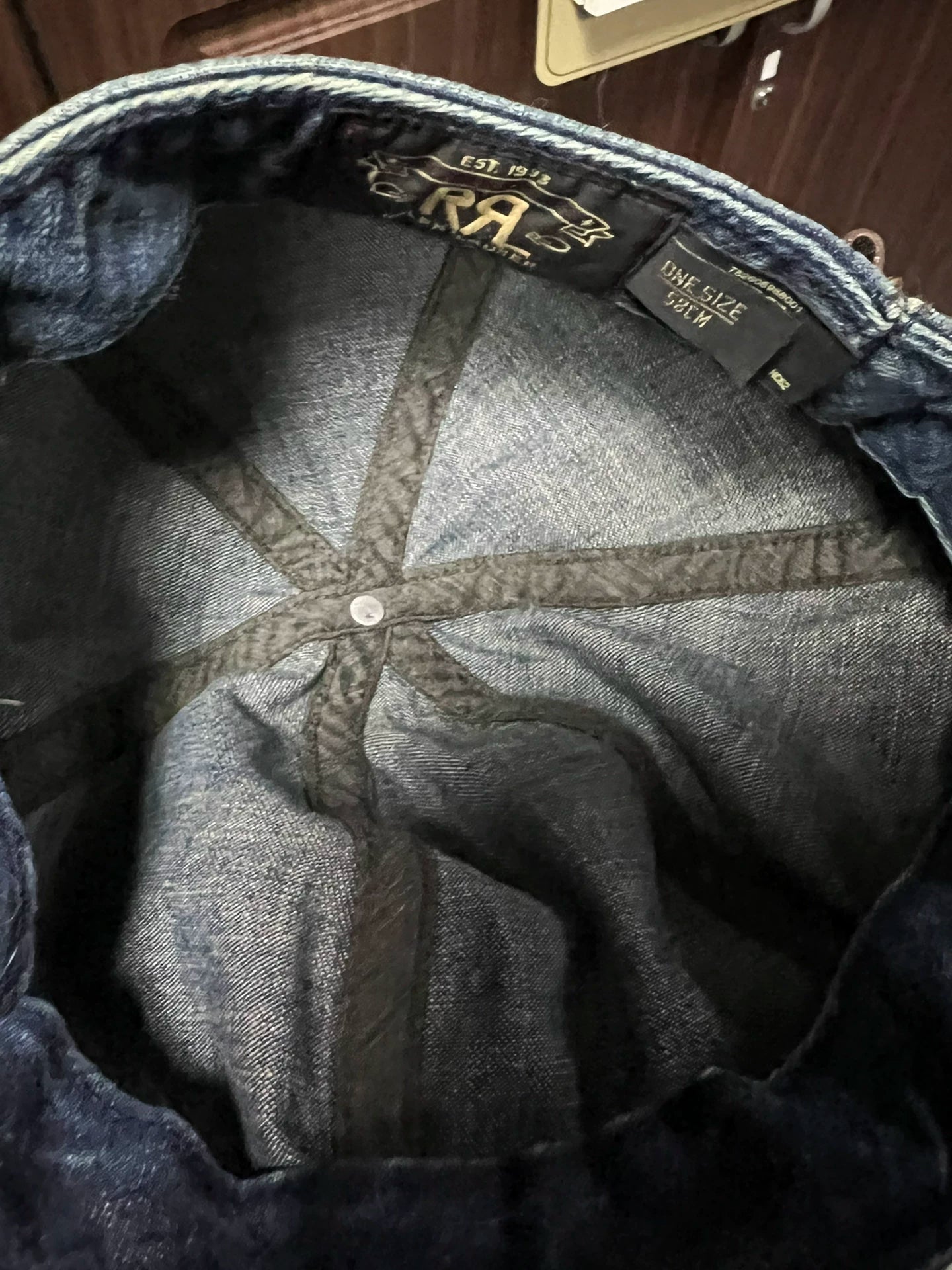 RRL Denim Hat in One Size