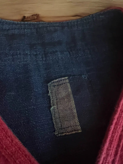 visvim dugout shirt rare blue dye